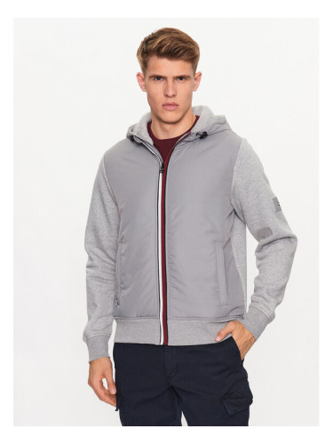 Tommy Hilfiger Преходно яке MW0MW31490 Сив Regular Fit