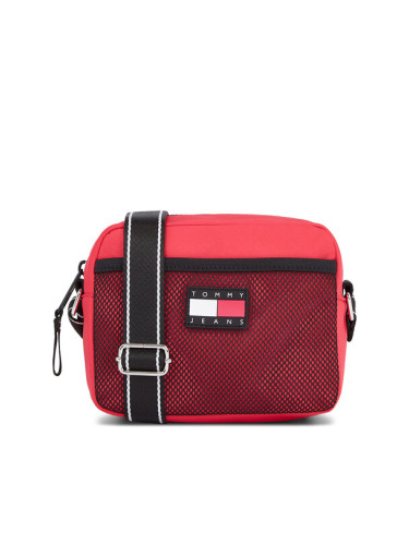 Tommy Jeans Дамска чанта Tjw Skater Girl Camera Bag AW0AW15415 Червен