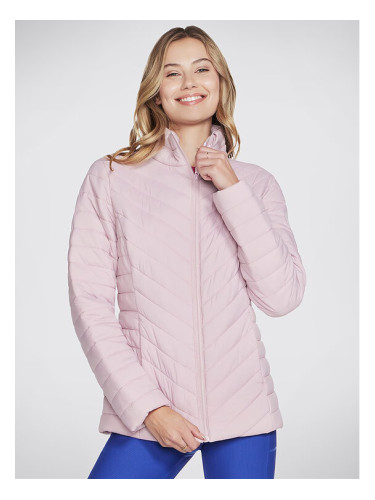 Skechers Анорак Goshield Everyday Jacket JA6 Розов Regular Fit