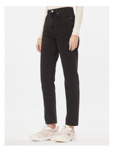 Calvin Klein Jeans Дънки Authentic J20J222118 Черен Straight Fit