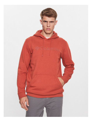 Columbia Суитшърт CSC Basic Logo™ II Hoodie Оранжев Regular Fit