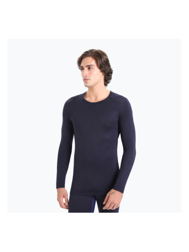 Мъжки термален суитшърт Icebreaker 260 Tech Crewe midnight navy