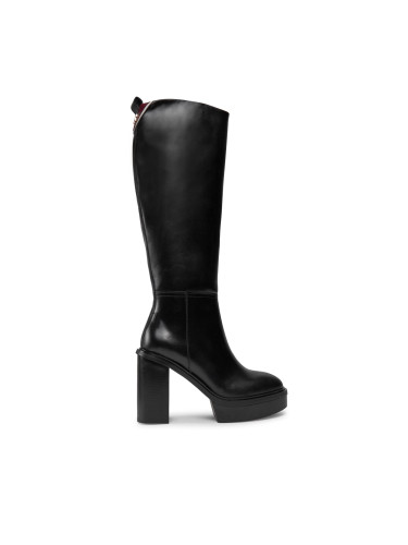 Ботуши Tommy Hilfiger Elevated Plateau Longboot FW0FW07545 Black BDS