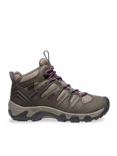 Туристически Keen Koven Mid Wp Bungee 1024027 Кафяв