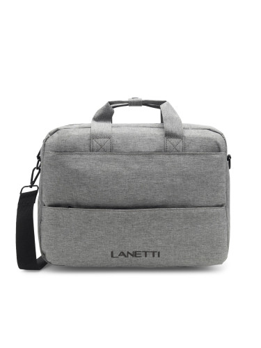 Чанта за лаптоп Lanetti LAN-K-011-04L Сив