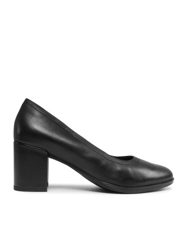 Обувки Clarks Freva 55 Court 261709644 Black Leather