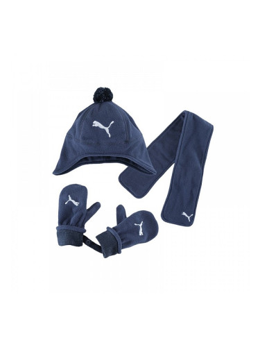 ЗИМЕН СЕТ PUMA MINICATS FLEECE SET  DENIM