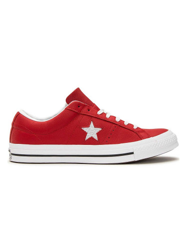 МЪЖКИ КЕЦОВЕ CONVERSE ONE STAR OX FOOTWEAR RED