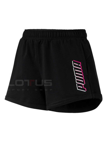 ДАМСКИ КЪСИ ПАНТАЛОНИ PUMA MODERN SPORTS SHORTS BLACK