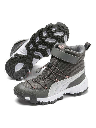 ДЕТСКИ ОБУВКИ PUMA MAKA JR GREY