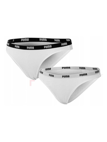ДАМСКИ БИКИНИ PUMA ICONIC HIPSTER 2P BOXER WHITE