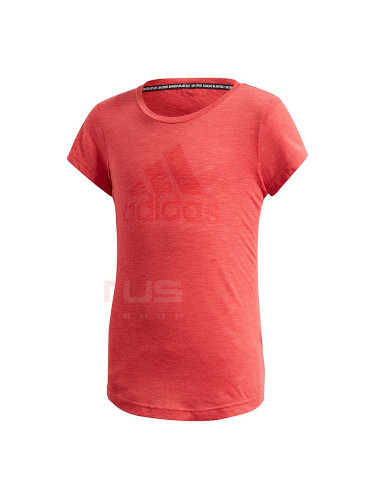 ДЕТСКА ТЕНИСКА ADIDAS JG A MHE TEE PINK MEL