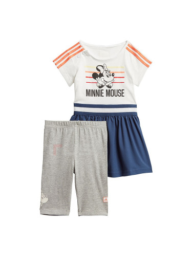 ДЕТСКИ СПОРТЕН ЕКИП ADIDAS INF DY MM SUM WHITE/BLUE/GREY