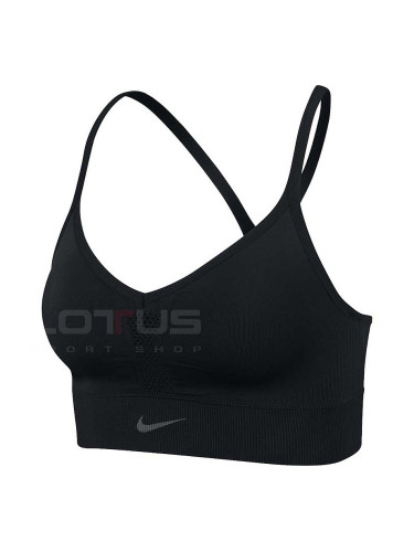 ДАМСКИ СПОРТЕН СУТИЕН NIKE INDY SEAMLESS BRA BLACK