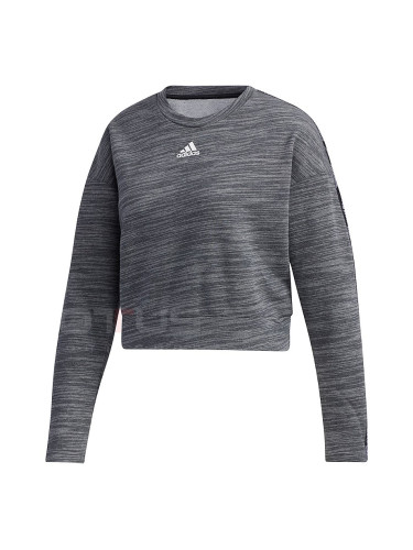 ДАМСКА БЛУЗА ADIDAS W E TPE SWT DK GREY HTHR