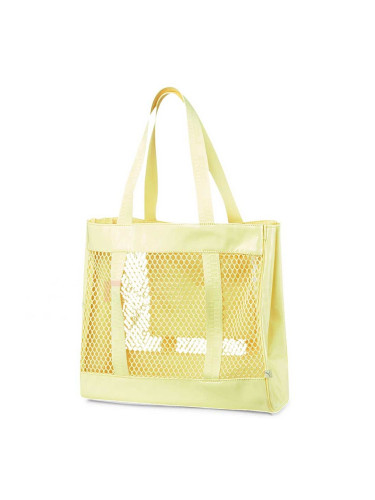 ДАМСКА ЧАНТА PUMA CORE NET SHOPPER YELLOW