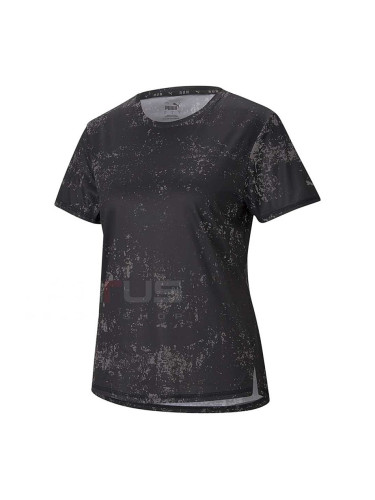 ДАМСКА ТЕНИСКА PUMA RUN GRAPHIC SS TEE W BLACK