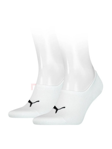 ЧОРАПИ PUMA UNISEX FOOTIE 2P H WHITE
