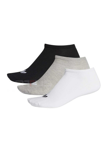 ЧОРАПИ ADIDAS TREFOIL LINER B/W/G