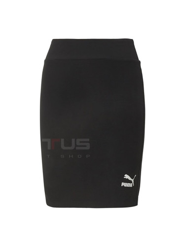 ДАМСКА ПОЛА PUMA CLASSICS TIGHT SKIRT BLACK