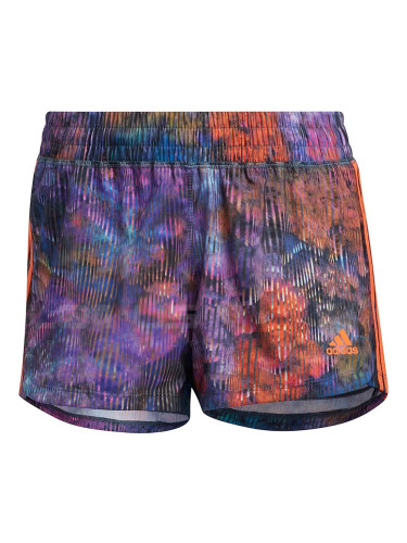 ДАМСКИ КЪСИ ПАНТАЛОНИ ADIDAS 3S WVN FLWR SHO MULTICO