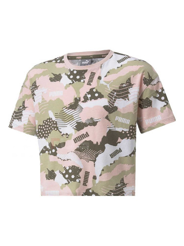 ДЕТСКА ТЕНИСКА PUMA ALPHA AOP TEE G MULTCO