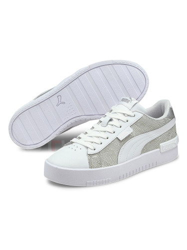 ДАМСКИ ОБУВКИ PUMA JADA SNAKE PREMIUM WHITE/SILVER