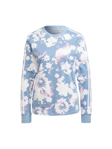 ДАМСКА БЛУЗА ADIDAS LONG SLEEVE MULTCO/SKY