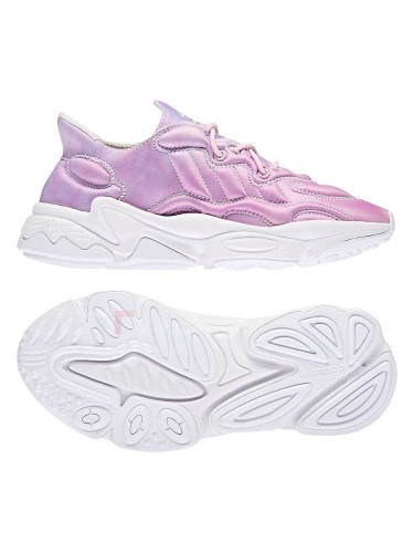 ДЕТСКИ МАРАТОНКИ ADIDAS ORIGINALS OZWEEGO TECH J EL WHITE/MTLC