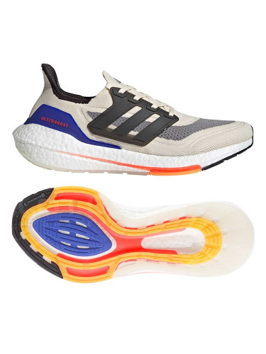 МЪЖКИ МАРАТОНКИ ADIDAS ULTRABOOST 21 WHITE/CARBON