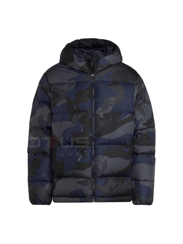 МЪЖКО ЯКЕ ADIDAS CAMO PUFF JACKT NAVY