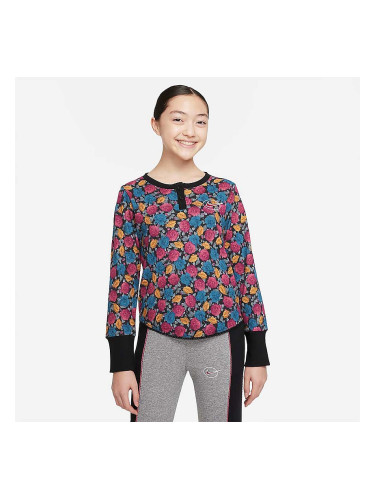 ДЕТСКА БЛУЗА NIKE NSW LS TOP MARINA