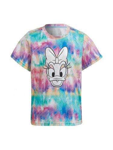 ДЕТСКА ТЕНИСКА ЗА МОМИЧЕ ADIDAS LG DY DD TEE PINK/SKY