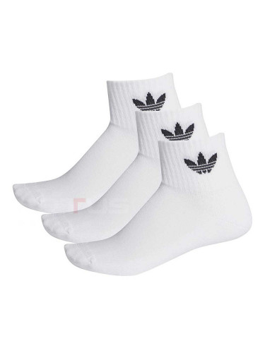 ЧОРАПИ ADIDAS MID ANKLE SCK WHITE