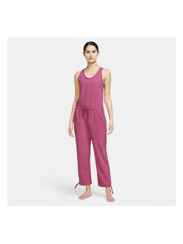 ДАМСКИ ГАЩЕРИЗОН NIKE YOGA DF JUMPSUIT TIE FUCHSIA