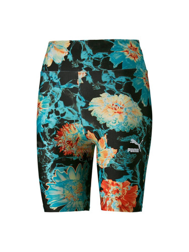 ДАМСКИ КЛИН PUMA HF HIGH WAIST AOP 7IN TIGHT SHORTS BLACK