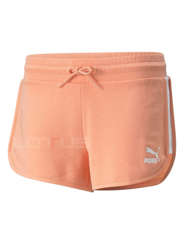 ДАМСКИ КЪСИ ПАНТАЛОНИ PUMA ICONIC T7 SHORTS PEACH