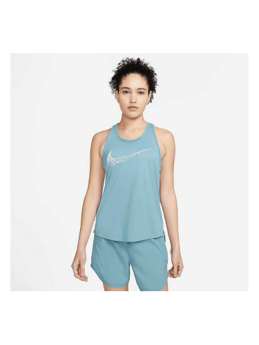 ДАМСКИ ПОТНИК NIKE SWOOSH RUN TANK LT BLUE