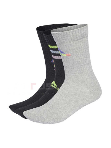 ЧОРАПИ ADIDAS LU GRAPHIC SOCK BLACK/GREY/MULTI