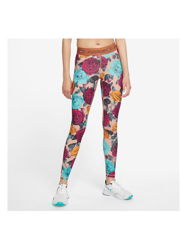 ДАМСКИ КЛИН NIKE DF MR IC TGHT AOP ROSE/GREEN