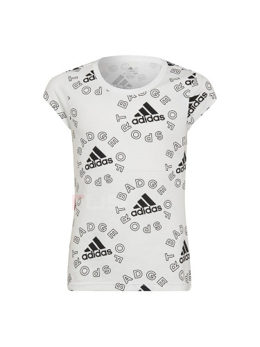ДЕТСКА ТЕНИСКА ADIDAS LOGO T ESS WHITE