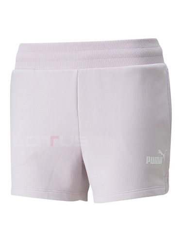 ДАМСКИ КЪСИ ПАНТАЛОНИ PUMA ESS 4IN SWEAT SHORTS TR S LAVENDER