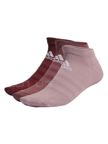 ЧОРАПИ ADIDAS LIGHT LOW 3PP PINK/MAROON/BORDEAUX