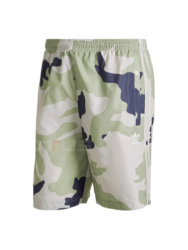 МЪЖКИ КЪСИ ПАНТАЛОНИ ADIDAS CAMO SHORTS WOV GREY