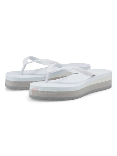 ДАМСКИ ЧЕХЛИ PUMA COMFY FLIP PLATFORM WHITE