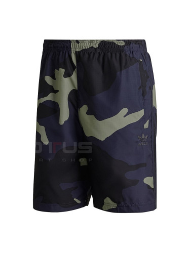 МЪЖКИ КЪСИ ПАНТАЛОНИ ADIDAS CAMO SHORTS WOV NAVY
