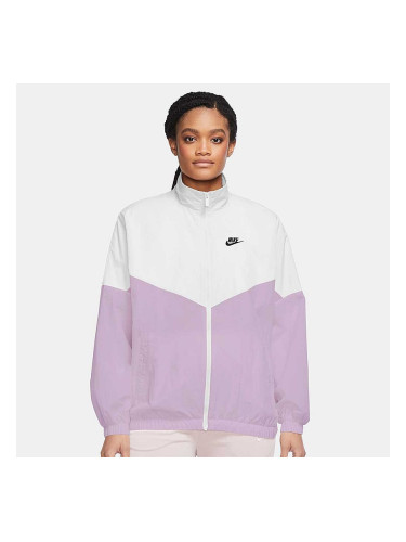 ДАМСКО ЯКЕ NIKE NSW ESSNTL WR WVN JKT WHITE/DOLL