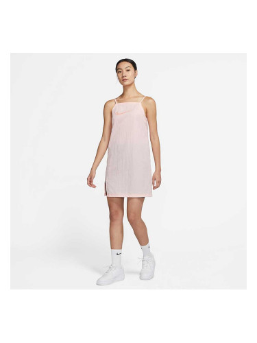 ДАМСКА РОКЛЯ NIKE NSW SWSH WVN CAMI DRESS PINK