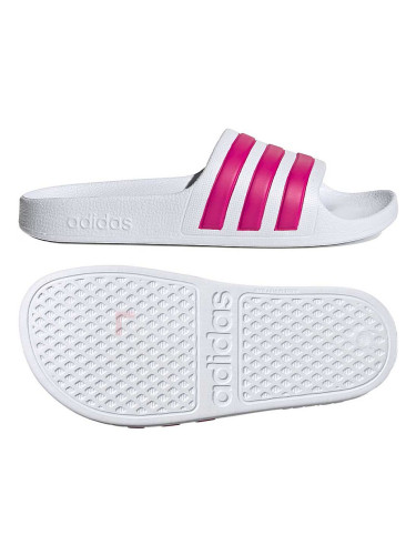 ЧЕХЛИ ADIDAS ADILETTE AQUA K WHITE/MAGENTA