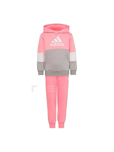 ДЕТСКИ СПОРТЕН ЕКИП ADIDAS CB FL TS GREY HTHR/PINK